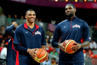 L.Jamesas ir R.Westbrookas - NBA mėnesio žaidėjai